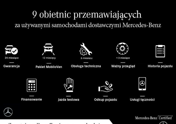 Mercedes-Benz Klasa V cena 289000 przebieg: 36495, rok produkcji 2022 z Jabłonowo Pomorskie małe 379